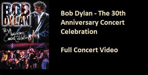 Bob Dylan - October 16, 1992 The 30th Anniversary Concert Celebration ...