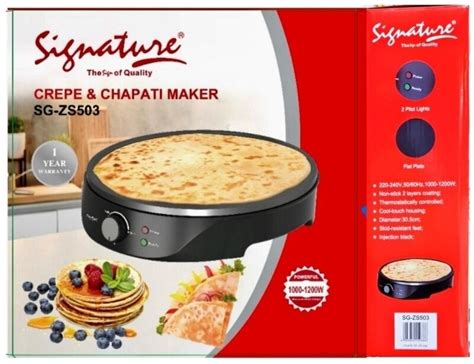 Signature Electric chapati maker SG-Z503 1000-1200W