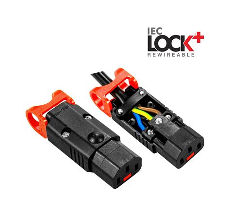 IL 13P Rewireable IEC C13 Locking Connector | Schaffner Holding AG