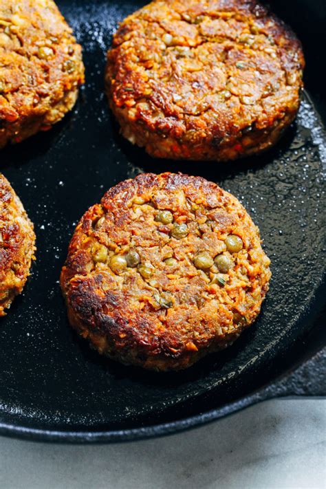 Classic Lentil Burgers - Making Thyme for Health