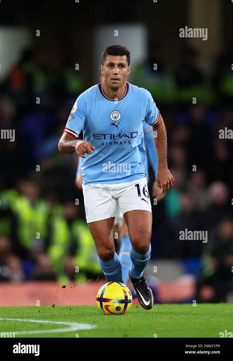 London, England, 5th January 2023. Rodri of Manchester City during the ...