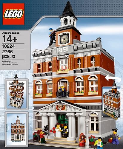 LEGO Modular Town Hall now available!