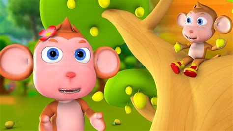 The Learning Baby Monkey 3D Animated Hindi Kids Moral Stories बंदर को सी... | Moral stories for ...