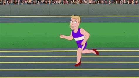 Athlete Run GIF - Athlete Run Running In Heels - Discover & Share GIFs