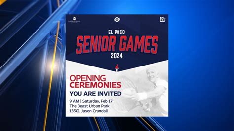 Senior Games kick off with opening ceremony on Saturday