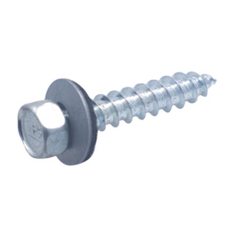 Hex Head Self Tapping Screws With Washers, Plated | STS Industrial