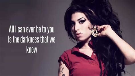 Amy Winehouse - Tears Dry on Their Own (Lyrics) - YouTube