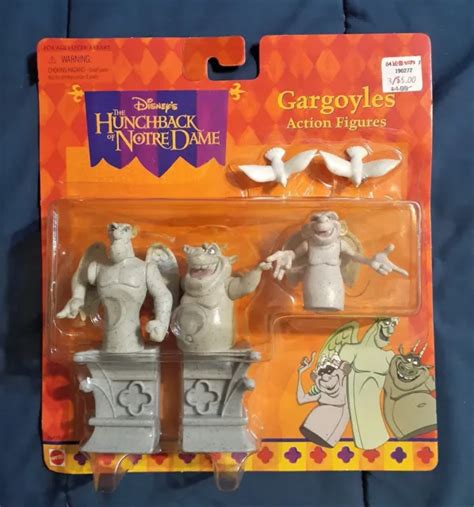 DISNEY'S THE HUNCHBACK of Notre Dame GARGOYLES Action Figures 1996 Mattel Toy $11.00 - PicClick