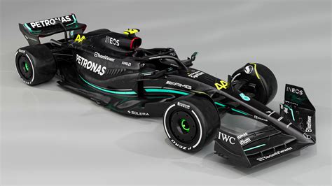 New Mercedes W14 F1 Car Returns To Black Livery To Save Weight