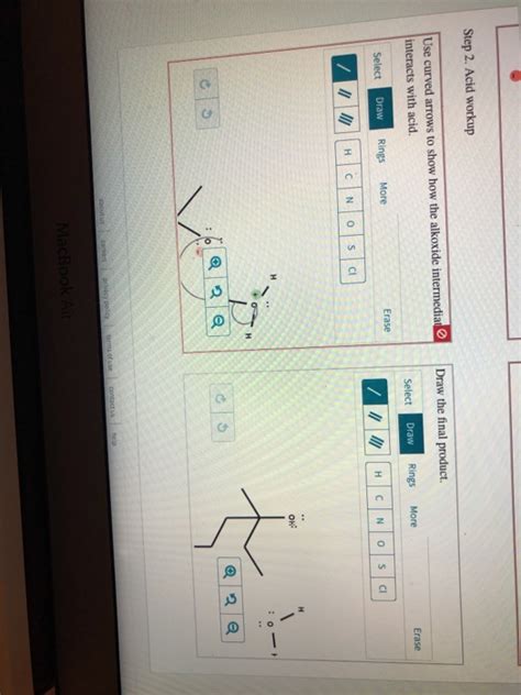 Attempt 1 Question 7 of 9 > Butanone undergoes a nucleophilic addition ...