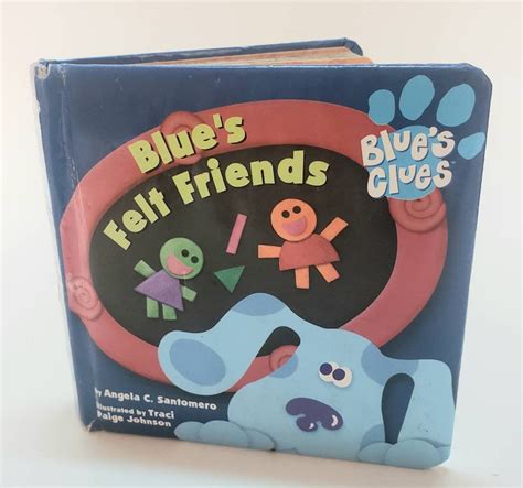 Blues Clues Blue's Felt Friends/vintage 1999 Board - Etsy