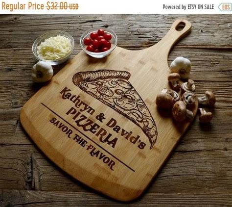 Personalized Pizza Paddle, Personalized Wedding Gift, Housewarming Gift, Anniversary Gift ...