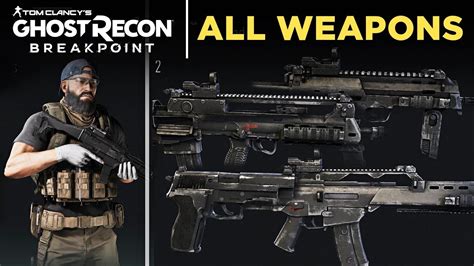 Ghost Recon Breakpoint - ALL WEAPONS (Showcase) - YouTube