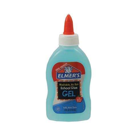 Elmer's No-Run Blue Gel Glue, 4 oz. - Walmart.com