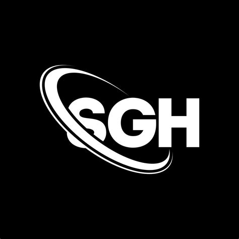 logotipo de sgh. letra sgh. diseño del logotipo de la letra sgh ...