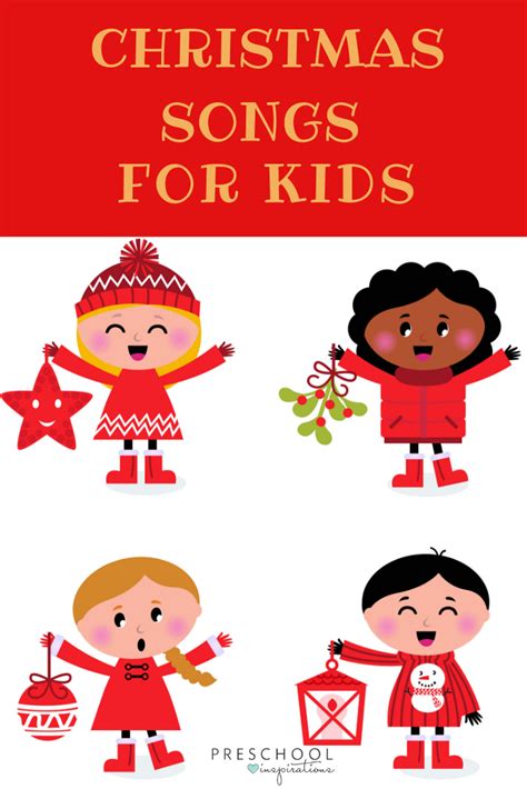 Christmas Songs for Kids - Preschool Inspirations