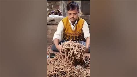 Hand Made Beedi Making process #shorts #viral #make #made #makeinindia ...