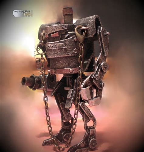 Steampunk Robot by Diarment on DeviantArt