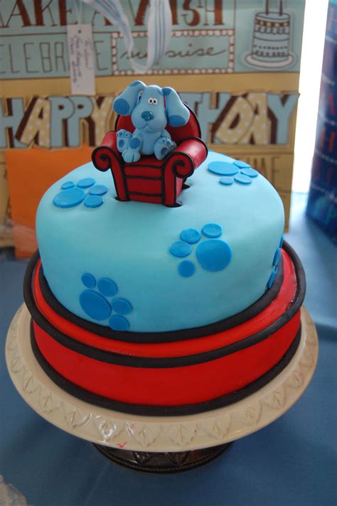 Blues Clues Birthday Cake — Children's Birthday Cakes | Blue's clues birthday cake, Childrens ...