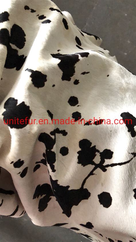 20043animal Fur Cow Pattern Print Horse Hair Calf Cow Skin Hide ...