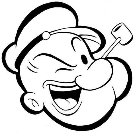 Popeye Cartoon Drawing | Free download on ClipArtMag