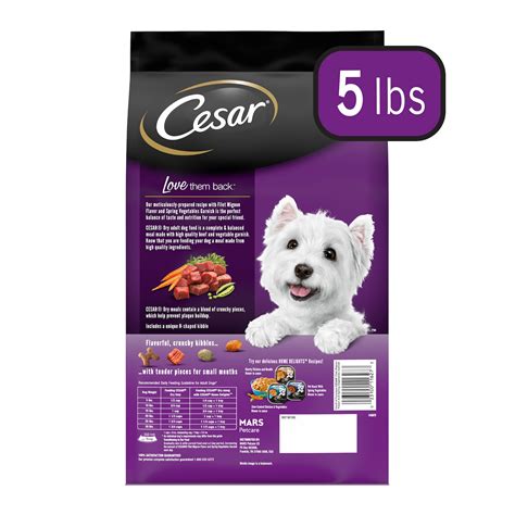 Cesar Small Breed Dry & Wet Dog Food, All Flavors- Buy Online in United ...