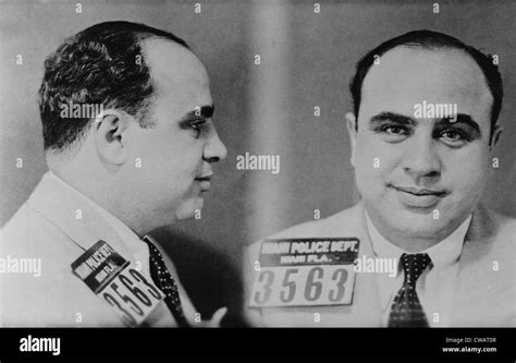 Al capone mug shot hi-res stock photography and images - Alamy