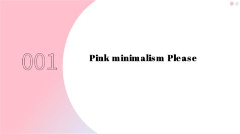 Pink Minimalist Creative Work Report Google Slides Theme And Powerpoint ...