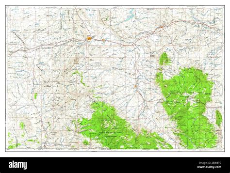 Rawlins wyoming map Cut Out Stock Images & Pictures - Alamy