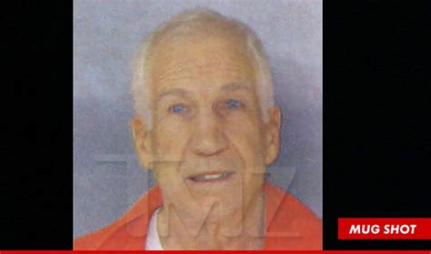 Jerry Sandusky -- The New PRISON Mug Shot