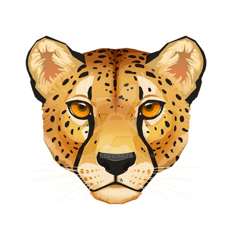 Cheetah Face by Eliket on DeviantArt