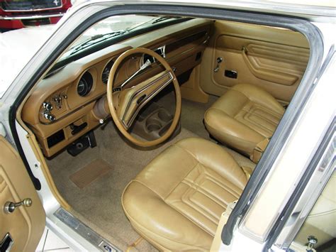 interior of a very well cared for 1974 Ford Maverick. | Ford maverick, Ford granada, Ford