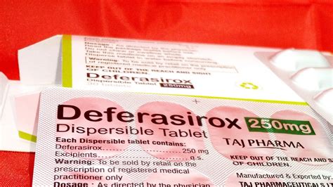 Deferasirox dispersible tablets - Ask Taj Pharma