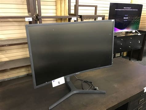 SAMSUNG 32'' CURVED HD COMPUTER MONITOR - Able Auctions