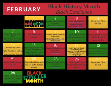 Black History Month Calendar 2024 Printable - 2024 CALENDAR PRINTABLE