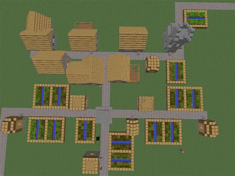 NPC Village Minecraft Map