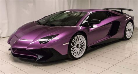 Purple Lamborghini Aventador SV Perfect For The Refined Millionaire ...