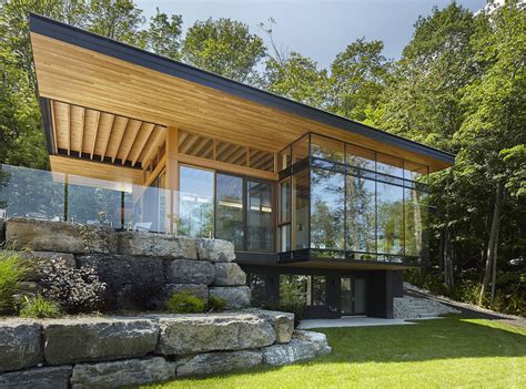 Severn-Sound-Cottage-Modern-Lakeside-Home-Ontario-Canada_2 | iDesignArch | Interior Design ...