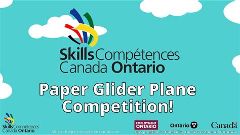 Skills Ontario: Paper Glider Competition - YouTube