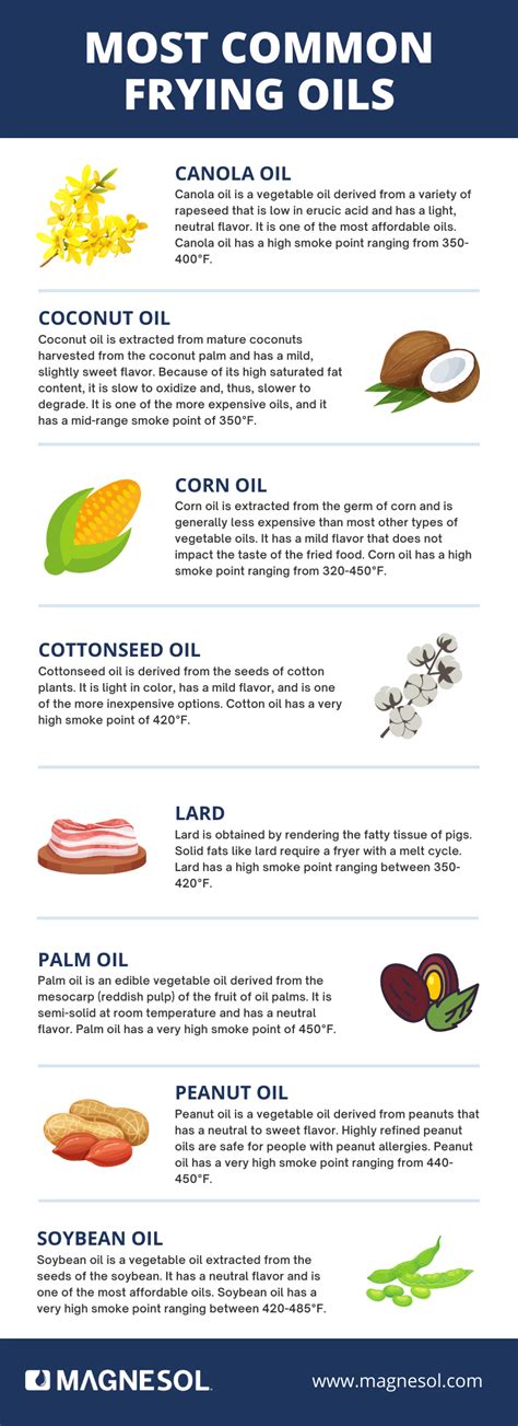 Choosing the Right Cooking Oil | MAGNESOL® Frying Oil Saver