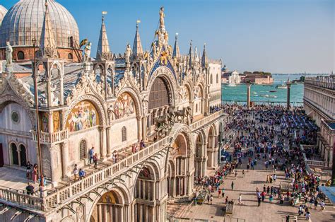 St. Mark's Basilica seen from St. Mark's Clocktower - Venice, Veneto, Italy - rossiwrites.com ...