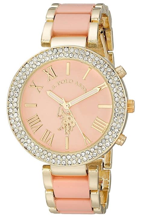 U.S. Polo Women's Gold & Pink Watch Just $17.99! (Reg $40 ...