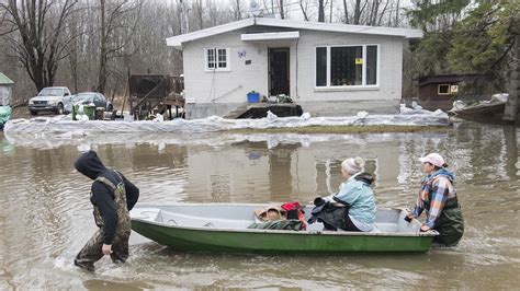 Broken Quebec dike forces hundreds of evacuations northwest of Montreal ...