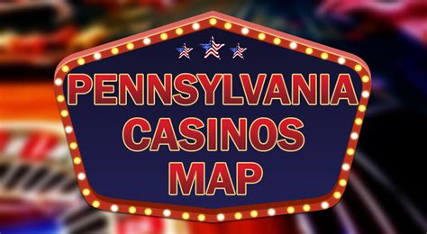 Pennsylvania Casinos Map | American Casino Guide Book