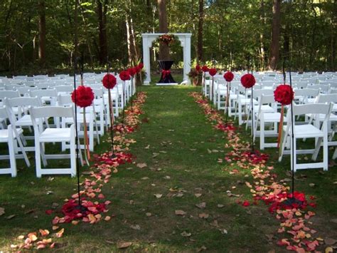 50 Best Garden Wedding Aisle Decorations - Pink Lover