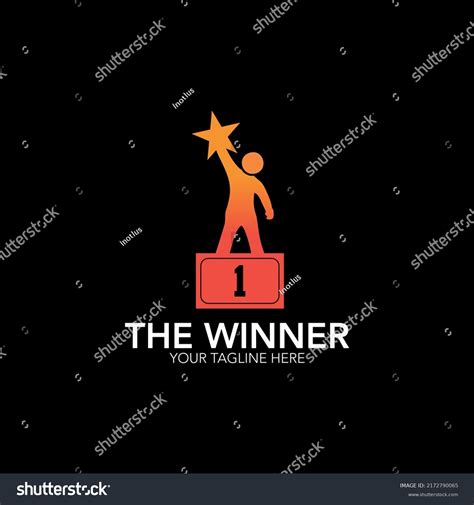 Winner Logo Design Template Illustration Winner Stock Vector (Royalty ...