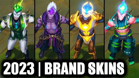 ALL BRAND SKINS SPOTLIGHT 2023 | League of Legends - YouTube