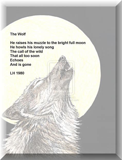 Wolf Poems And Quotes. QuotesGram