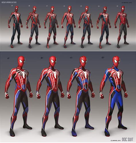 Advanced Suit concept art (sorry if it's been posted before) : r/SpidermanPS4