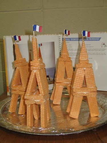 Project Library: Rats | Edible Eiffel Towers made from wafer… | Flickr